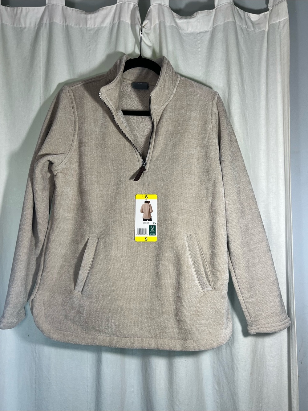 32 Degrees Heat Women's Plush 1/4 Zip Pullover